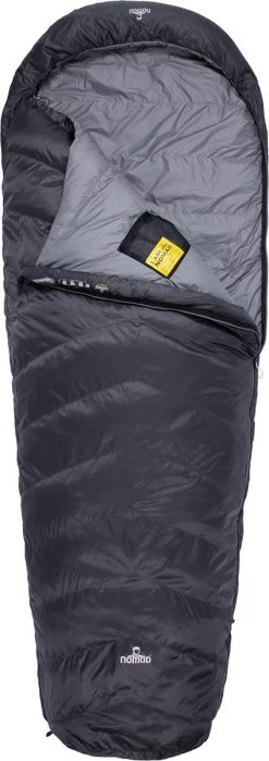 NOMAD® Taurus 250 Slaapzak | 210x80cm Grijs | Lichtgewicht & Kwalitatief | Slaapzak | Incl Hoes 18 NOMAD® Taurus 250 Slaapzak | 210x80cm Grijs | Lichtgewicht & Kwalitatief | Slaapzak | Incl Hoes -Buiten Kamperen 424x1200
