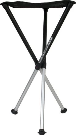 Walkstool - 3-Poots Krukje - Comfort 65 Cm - Verstelbaar - Zwart -Buiten Kamperen 678x1200