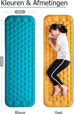 Naturehike® 3D Luchtmatras Premium - Comfortabel R-waarde 2.0 - Extra Dikke Slaapmat - Luchtbed Kamperen - Opblaasbaar Matras - Lichtgewicht - Outdoor - Camping 15 Naturehike® 3D Luchtmatras Premium - Comfortabel R-waarde 2.0 - Extra Dikke Slaapmat - Luchtbed Kamperen - Opblaasbaar Matras - Lichtgewicht - Outdoor - Camping -Buiten Kamperen 780x1200 2