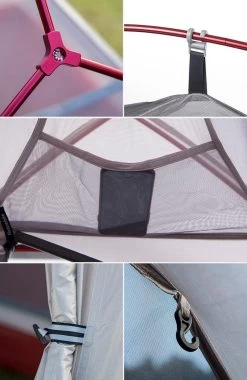 Cloud Up 1 Upgraded - Naturehike® - 1 Persoons Tent - Lichtgewicht Tent - Incl. Grondzeil - 210T 3000mm - Outdoor - Waterdicht - Hiking & Wandelen 18 Cloud Up 1 Upgraded - Naturehike® - 1 Persoons Tent - Lichtgewicht Tent - Incl. Grondzeil - 210T 3000mm - Outdoor - Waterdicht - Hiking & Wandelen -Buiten Kamperen 780x1200