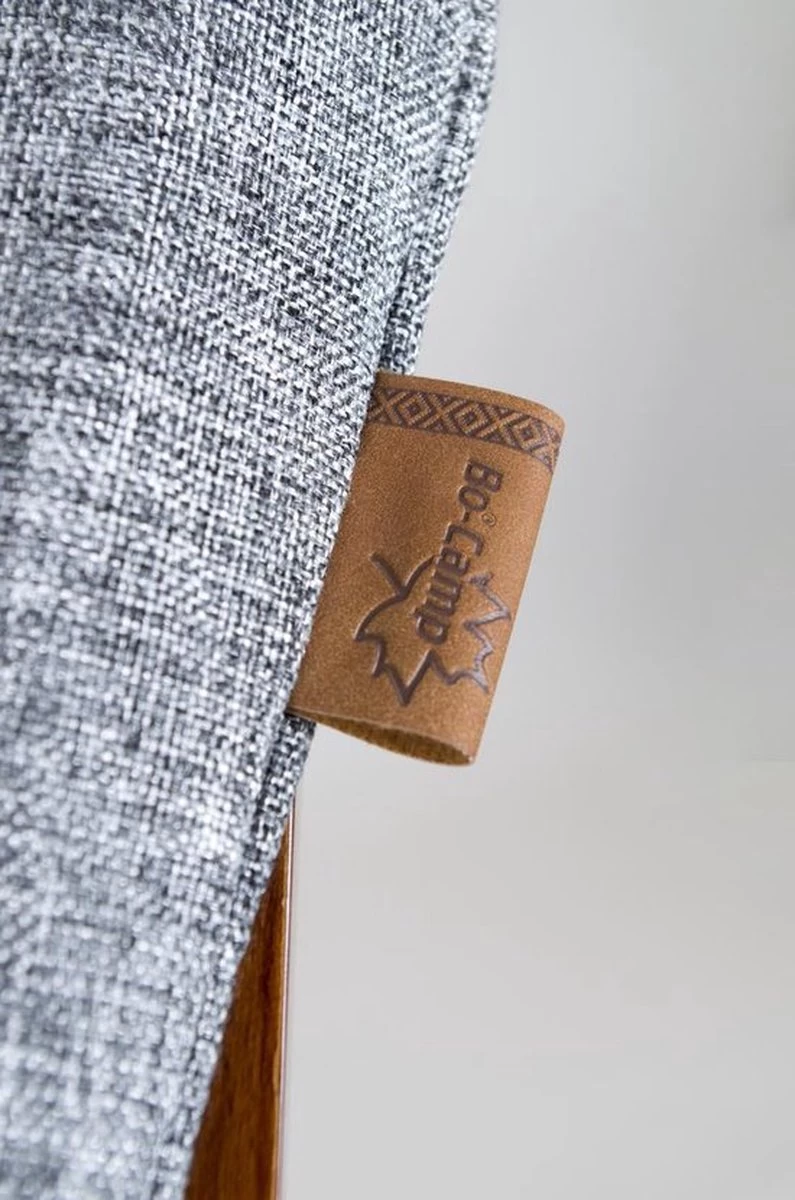 Bo-Camp - Urban Outdoor - Relaxstoel - Bloomsbury - L - Oxford Polyester - Grijs 14 Bo-Camp - Urban Outdoor - Relaxstoel - Bloomsbury - L - Oxford Polyester - Grijs - Afbeelding 14