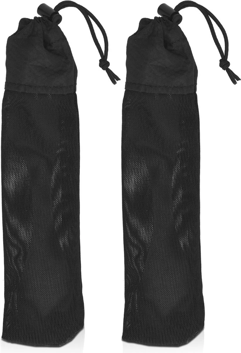 Navaris 2x Spork Titanium Campingbestek - Vork, Mes En Lepel In één - Bestek Voor Onderweg En Op Reis - Lichtgewicht - Inclusief Bewaarzakje 3 Navaris 2x Spork Titanium Campingbestek - Vork, Mes En Lepel In één - Bestek Voor Onderweg En Op Reis - Lichtgewicht - Inclusief Bewaarzakje - Afbeelding 3