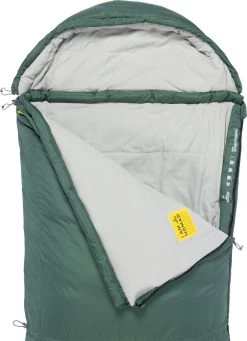 NOMAD® Triple-S Premium Plus Slaapzak (Links) | 220x80cm Groen | Lichtgewicht & Kwalitatief | Slaapzak | Incl Hoes -Buiten Kamperen 869x1200