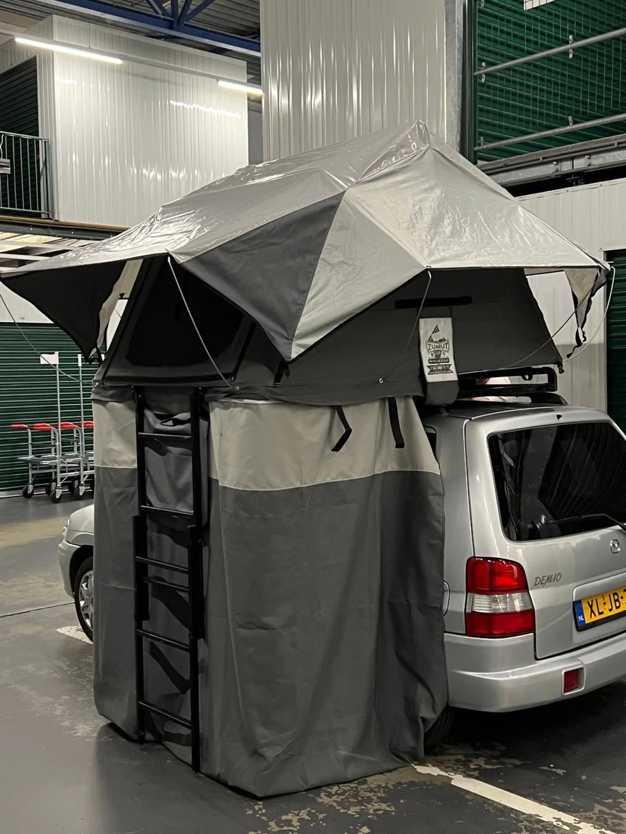 Daktent - Zumrut -Kampeertent -Rooftent 2 Personen 125X200CM 9 Daktent - Zumrut -Kampeertent -Rooftent 2 Personen 125X200CM - Afbeelding 9