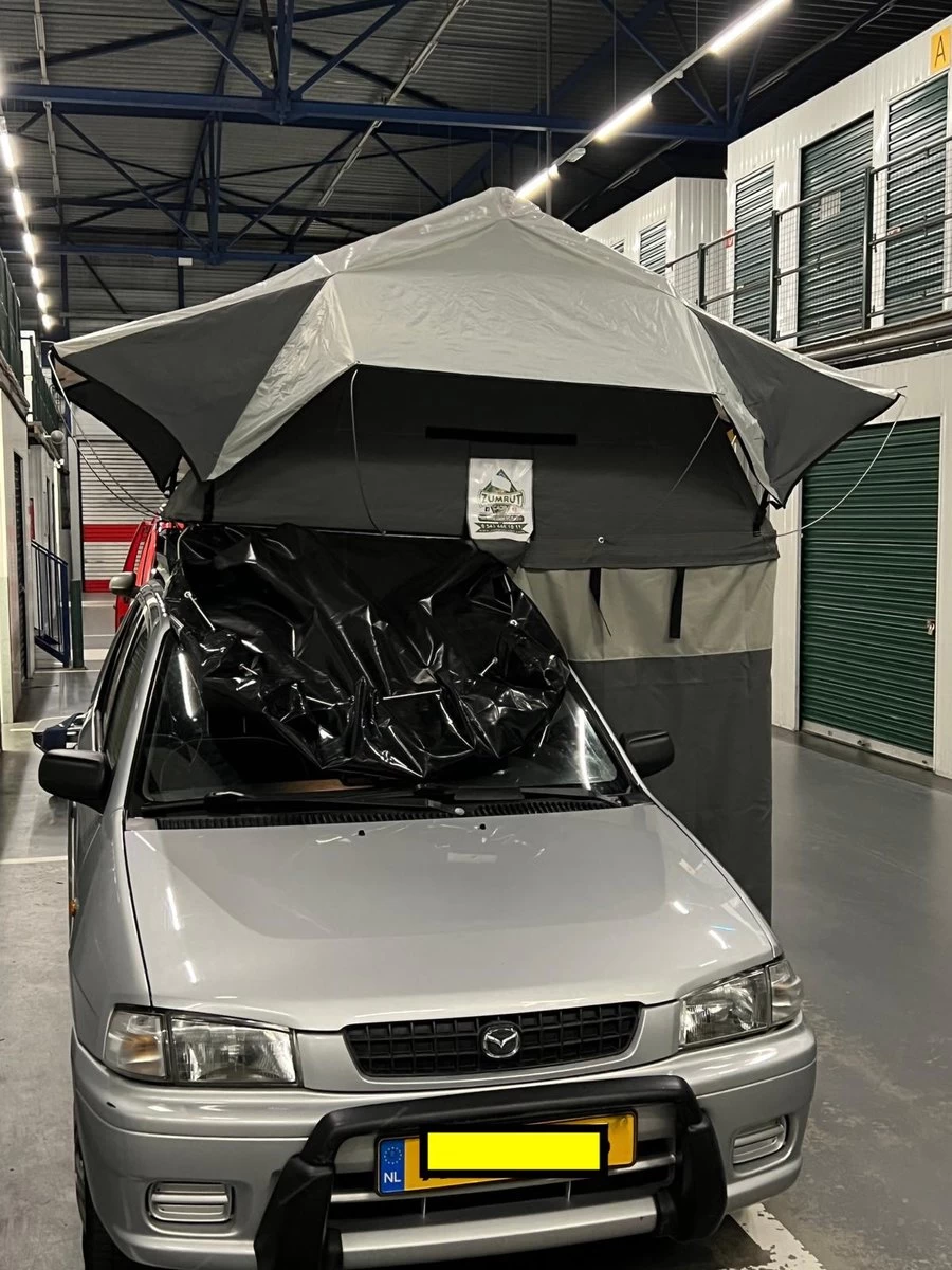 Daktent - Zumrut -Kampeertent -Rooftent 2 Personen 125X200CM 2 Daktent - Zumrut -Kampeertent -Rooftent 2 Personen 125X200CM - Afbeelding 2