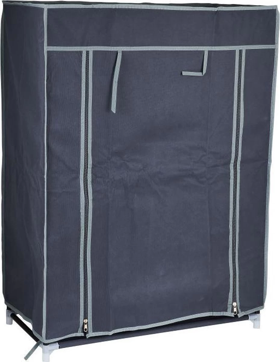 Merkloos GARDEROBE KAST - 3 SCHAPPEN - 60X30X80 CM 6 Merkloos GARDEROBE KAST - 3 SCHAPPEN - 60X30X80 CM - Afbeelding 6