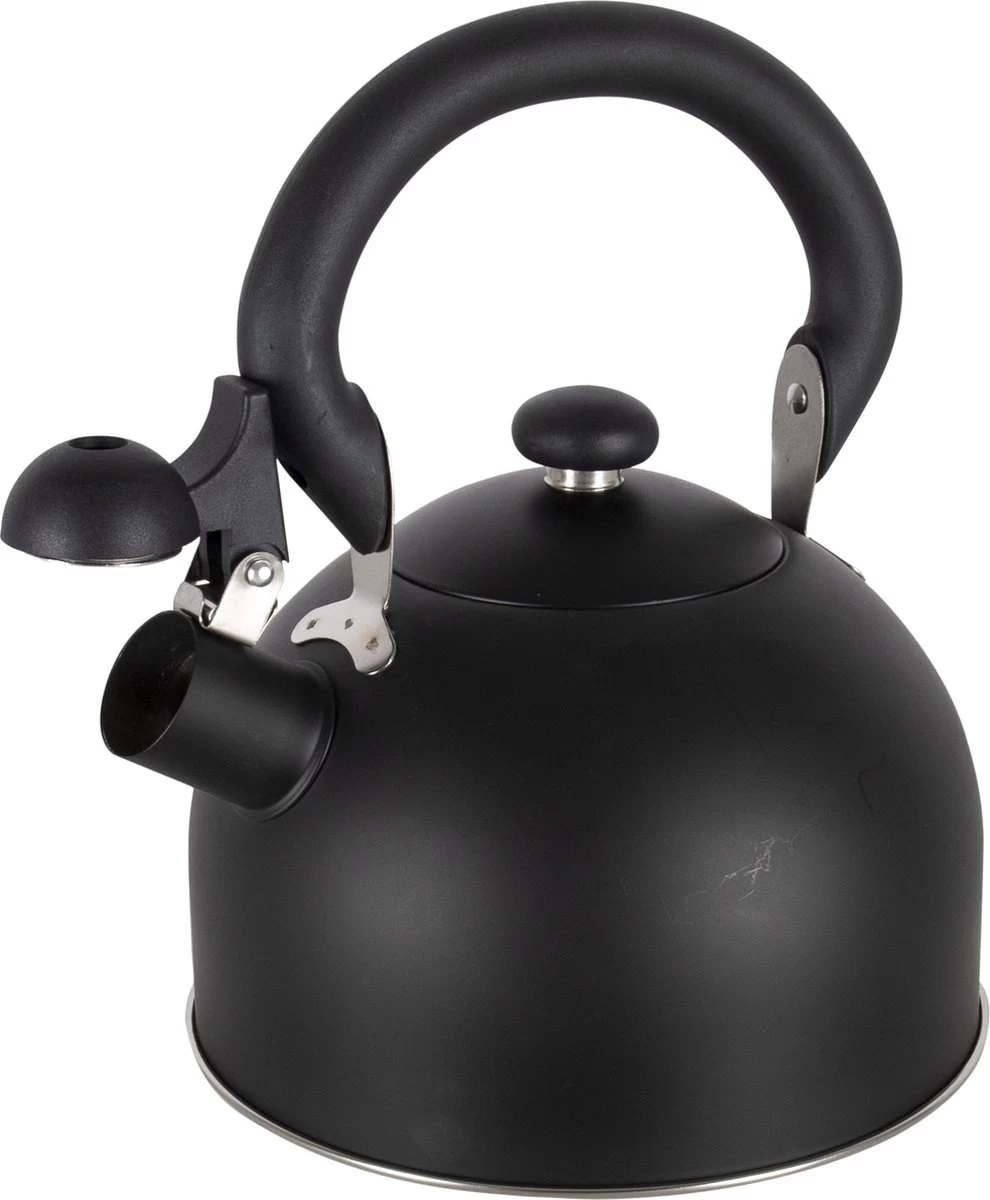 Bo-Camp Industrial - Fluitketel - Quimby - Wegklapbare Greep - 2.5 Liter 1 Bo-Camp Industrial - Fluitketel - Quimby - Wegklapbare Greep - 2.5 Liter